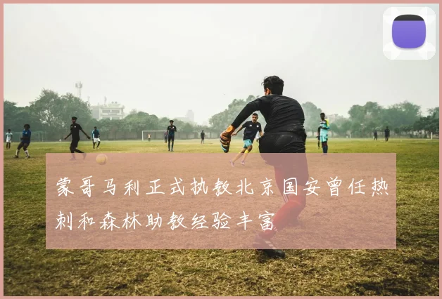 蒙哥马利正式执教北京国安曾任热刺和森林助教经验丰富