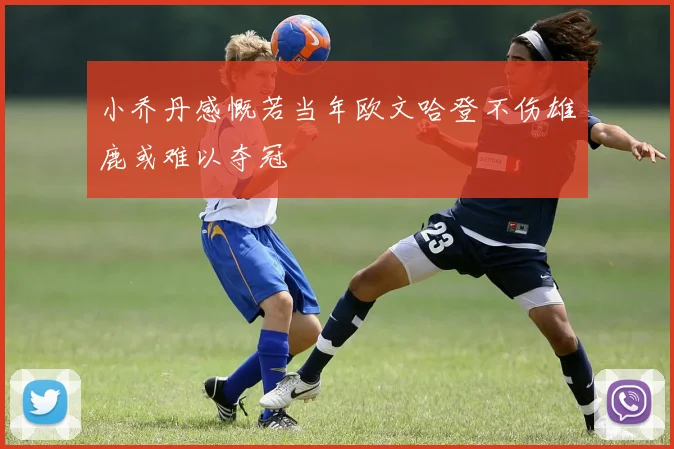 小乔丹感慨若当年欧文哈登不伤雄鹿或难以夺冠